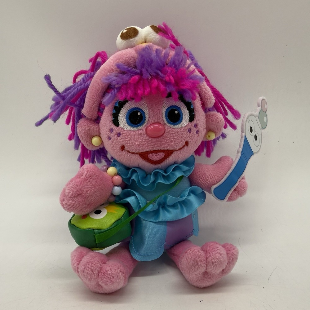 Universal Studios Japan Sesame Street Abby Plush Keychain Exclusive Toy Rare